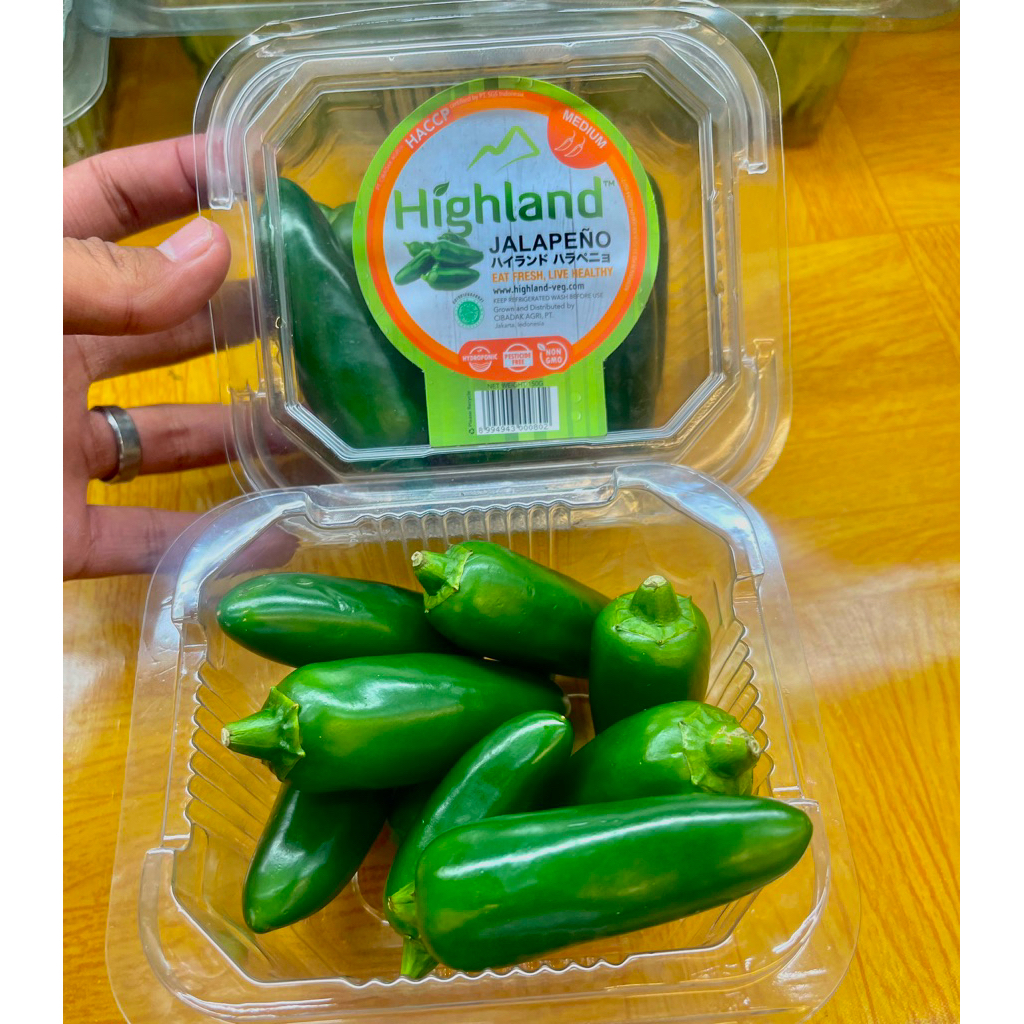 Highland Jalapeno Fresh / Cabe Jalapeno Super / Pack