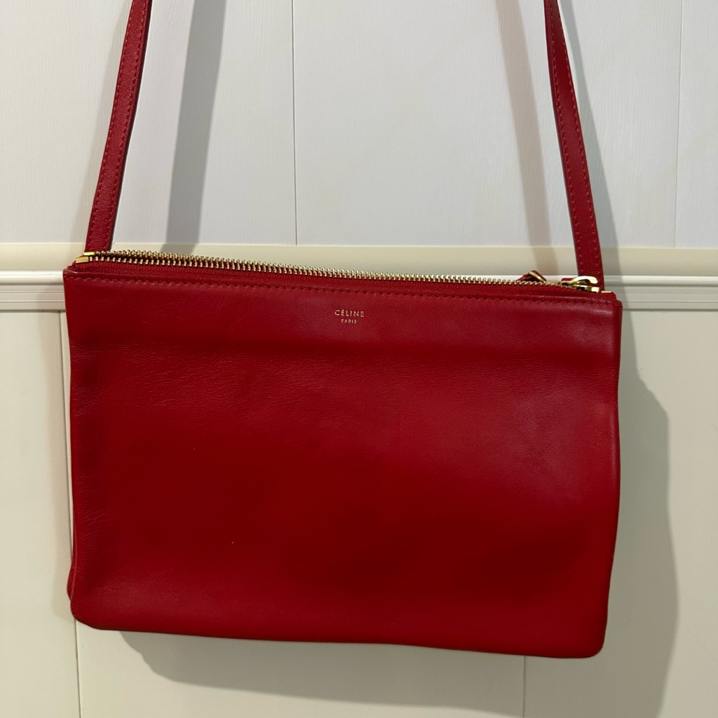 [100% Preloved Ori] Celina Sling Bag Pink Made in Italy / Celine Tas Branded Asli / Tas Selempang Wa