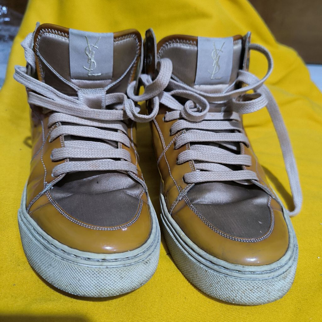 sepatu ysl yves saint laurent ankle shoes