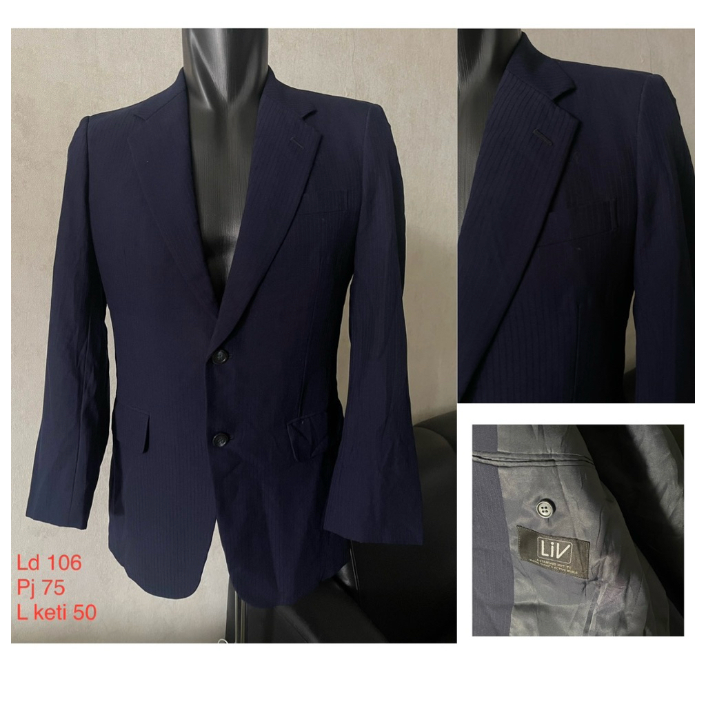 jas pria warna navy abu blue black jas formal blazer formal pria