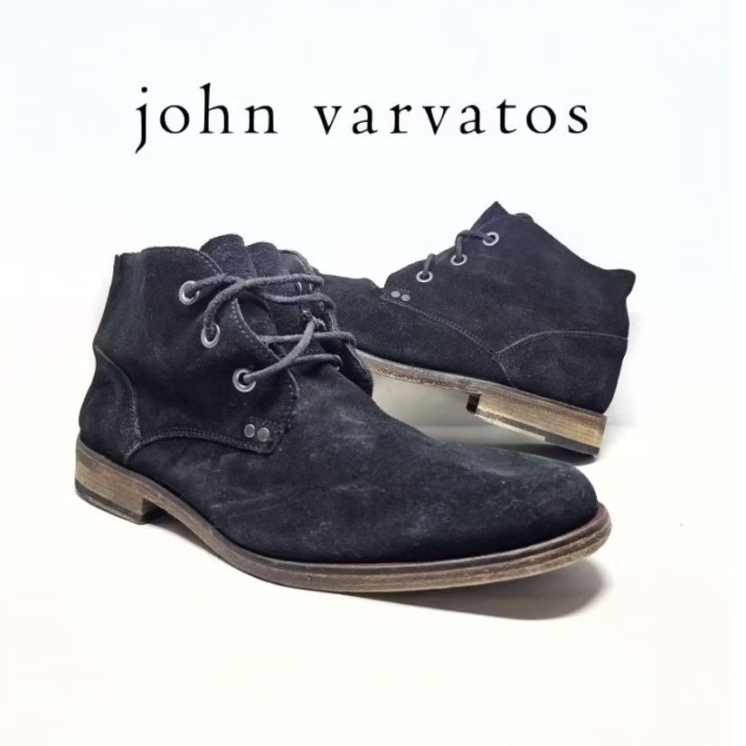 Size 44 | Sepatu John Varvatos Boots Suede USA Suede
