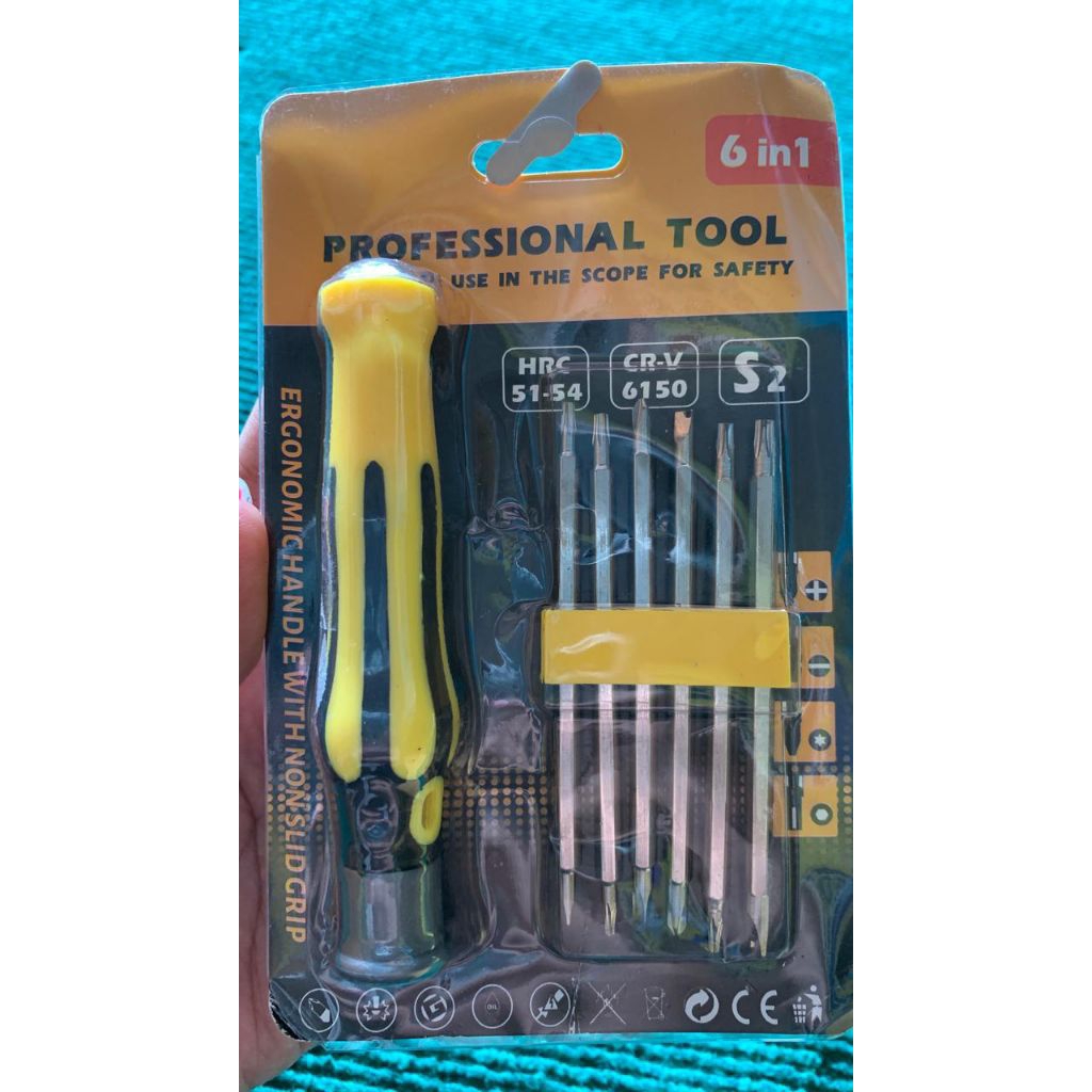 Obeng Mini Obeng Pembuka Baut Impact Bor Cordless Dll
