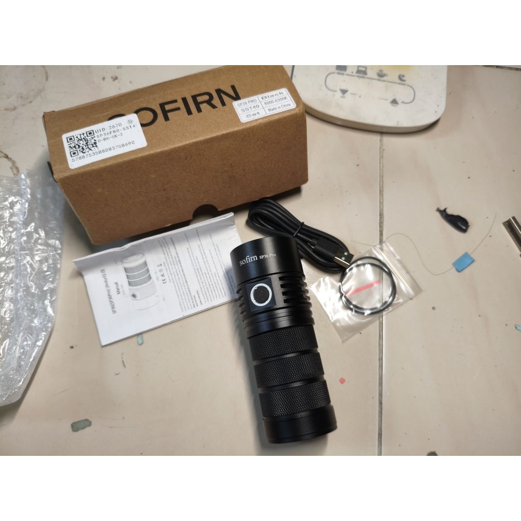 Senter Sofirn Sp36pro 8000 lumen