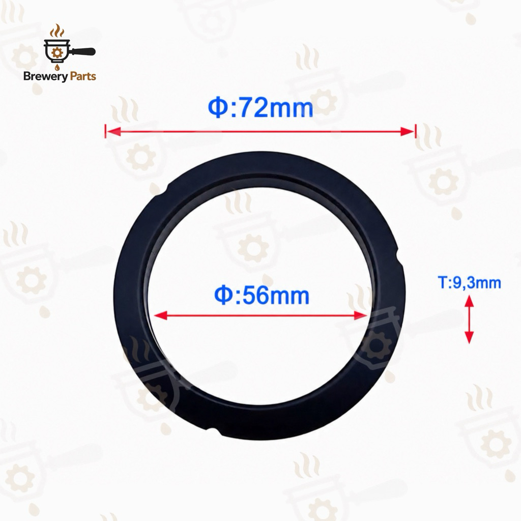Bezzera Gasket Group Head Ø 72 x 56 x 9.3 mm