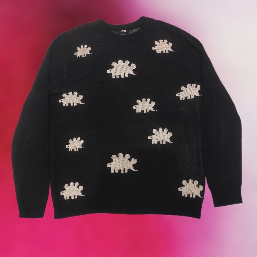 Sweater spao rajut motif