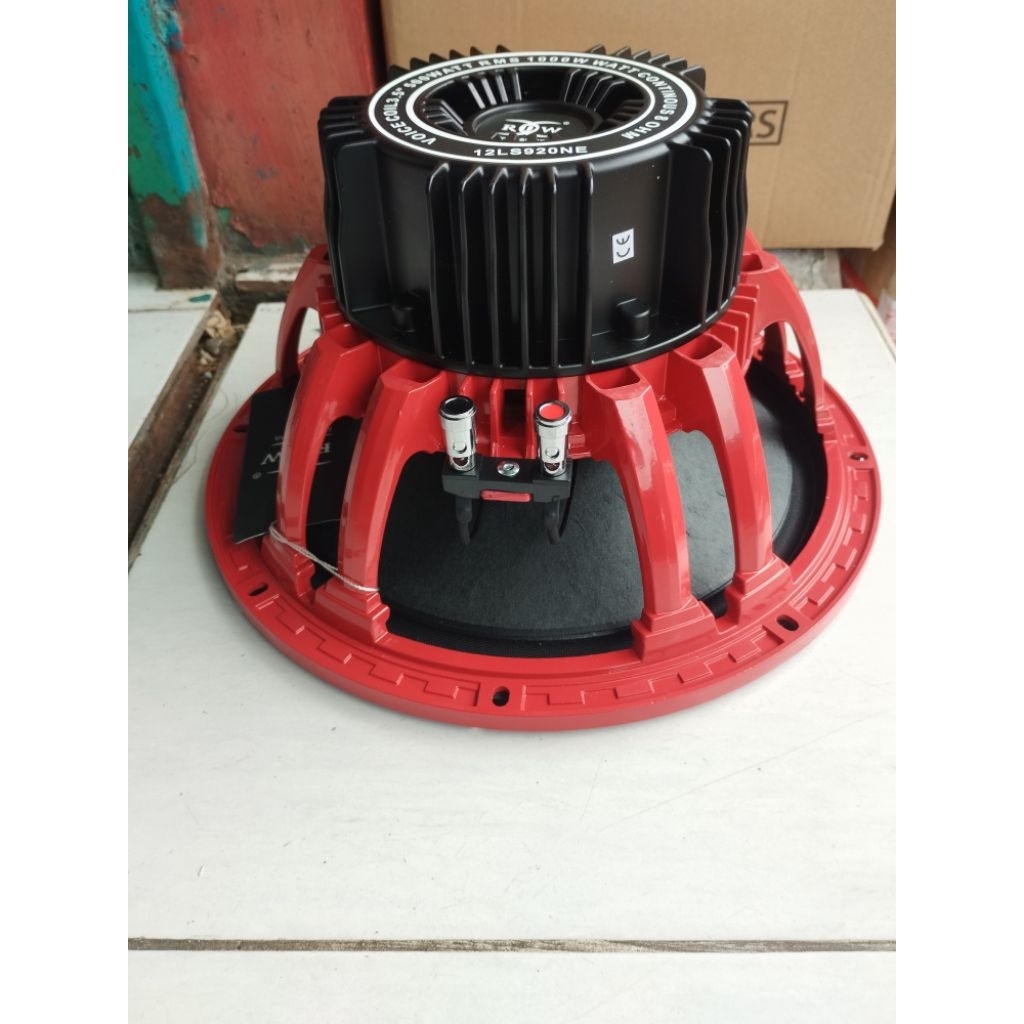 SPEAKER KOMPONEN RDW 12 INCH RDW 12LS920NE FREE PALET KAYU