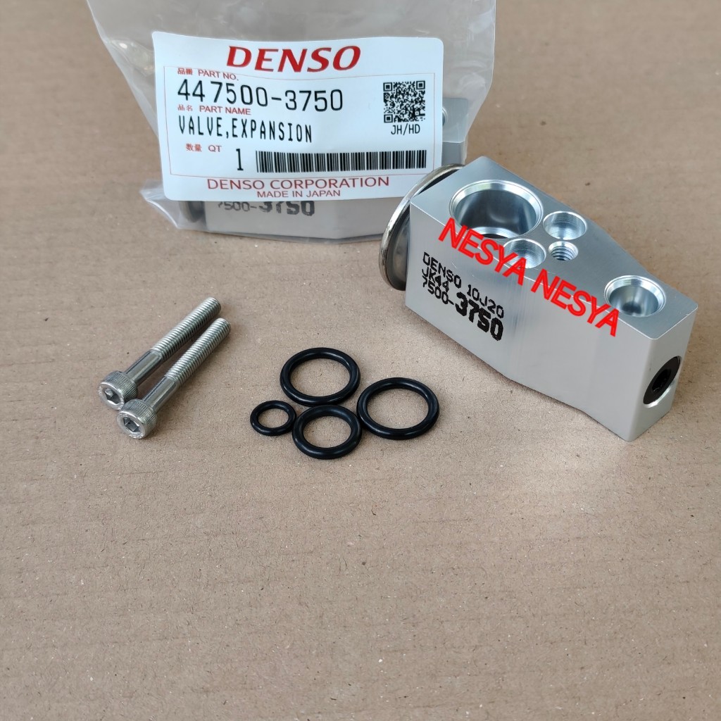 Expansi Ekspansi Exspansi Xpansi Valve AC Merek DENSO untuk Mobil Subaru BRZ ZC6 ( FA20 ) 2.0 L - 20