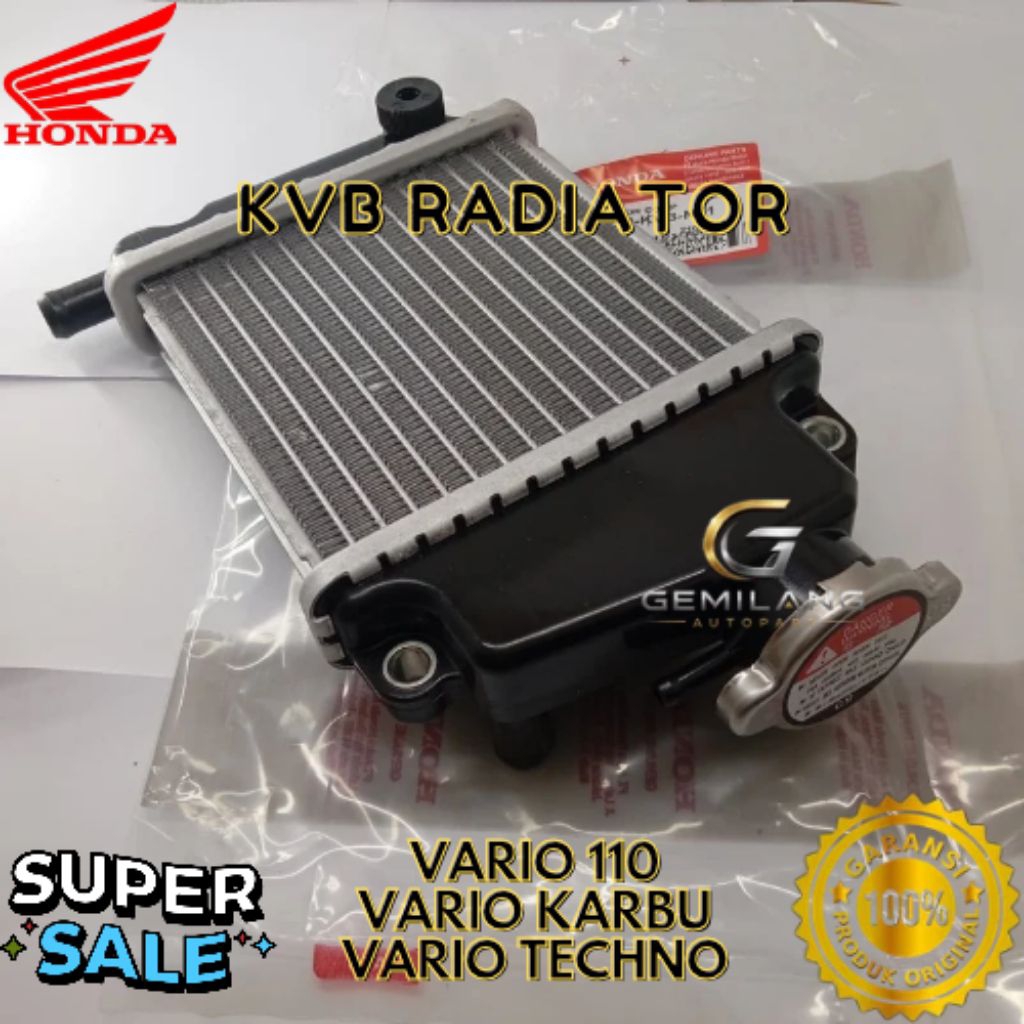 RADIATOR KODE KVB, RADIATOR VARIO 110, RADIATOR VARIO KARBU, RADIATOR VARIO TECHNO