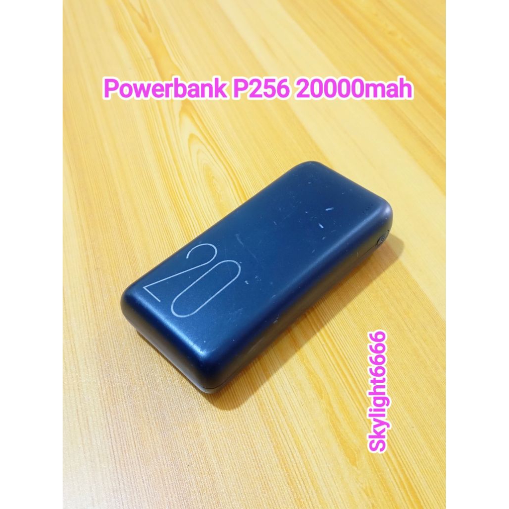 PowerBank P256 20000mah Returan/Rusak