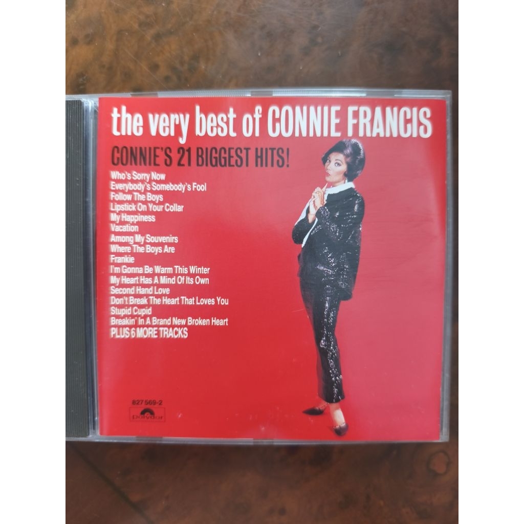 CD Musik original  THE VERY BEST of CONNIE FRANCIS