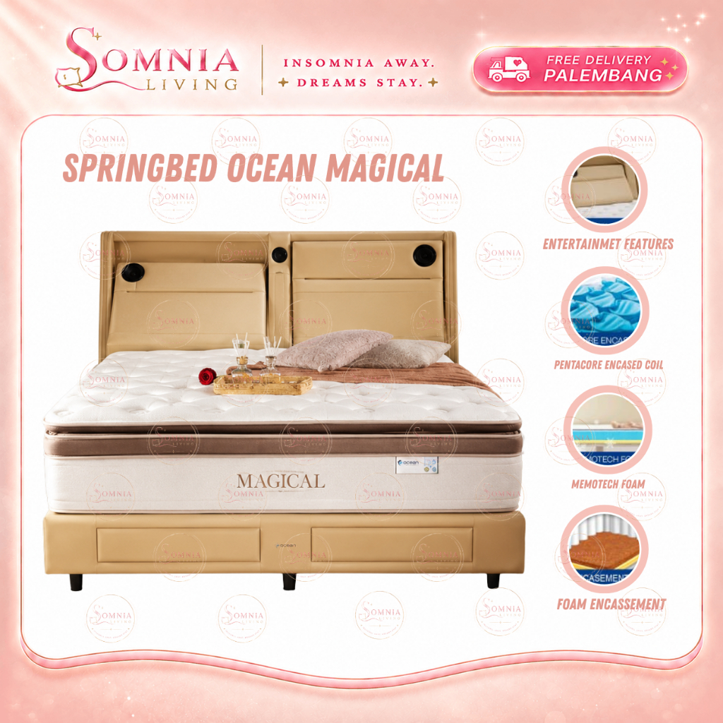 Springbed Ocean Magical | Springbed Matras Kasur Ocean Murah Palelmbang | Furniture Murah Palembang