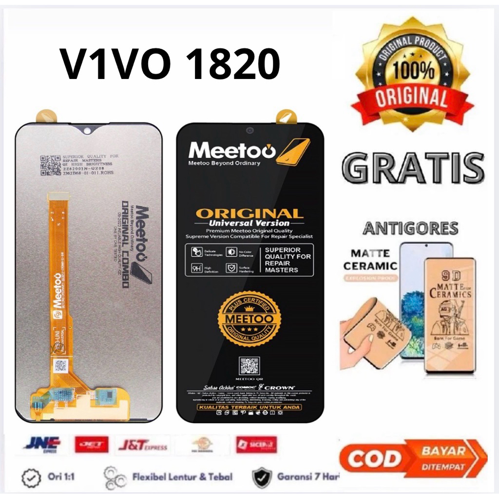 Lcd Touchscreen Vivo 1820 Original Gratis antigores