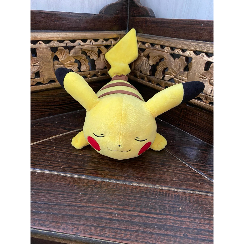 Boneka Pokemon Pikachu Tidur Bobok Brand Nintendo Plushie