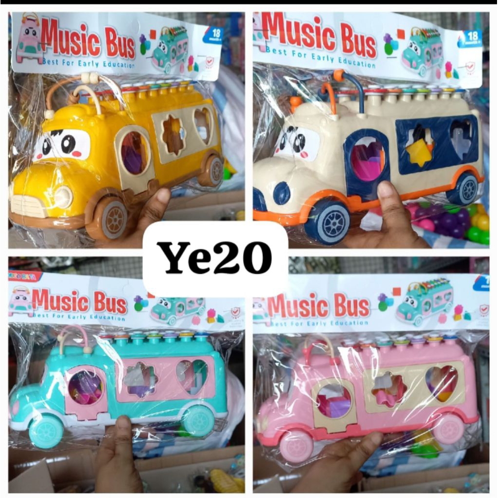 Mainan Bus Xylophone(TAYO)(KTG)(YE-20)