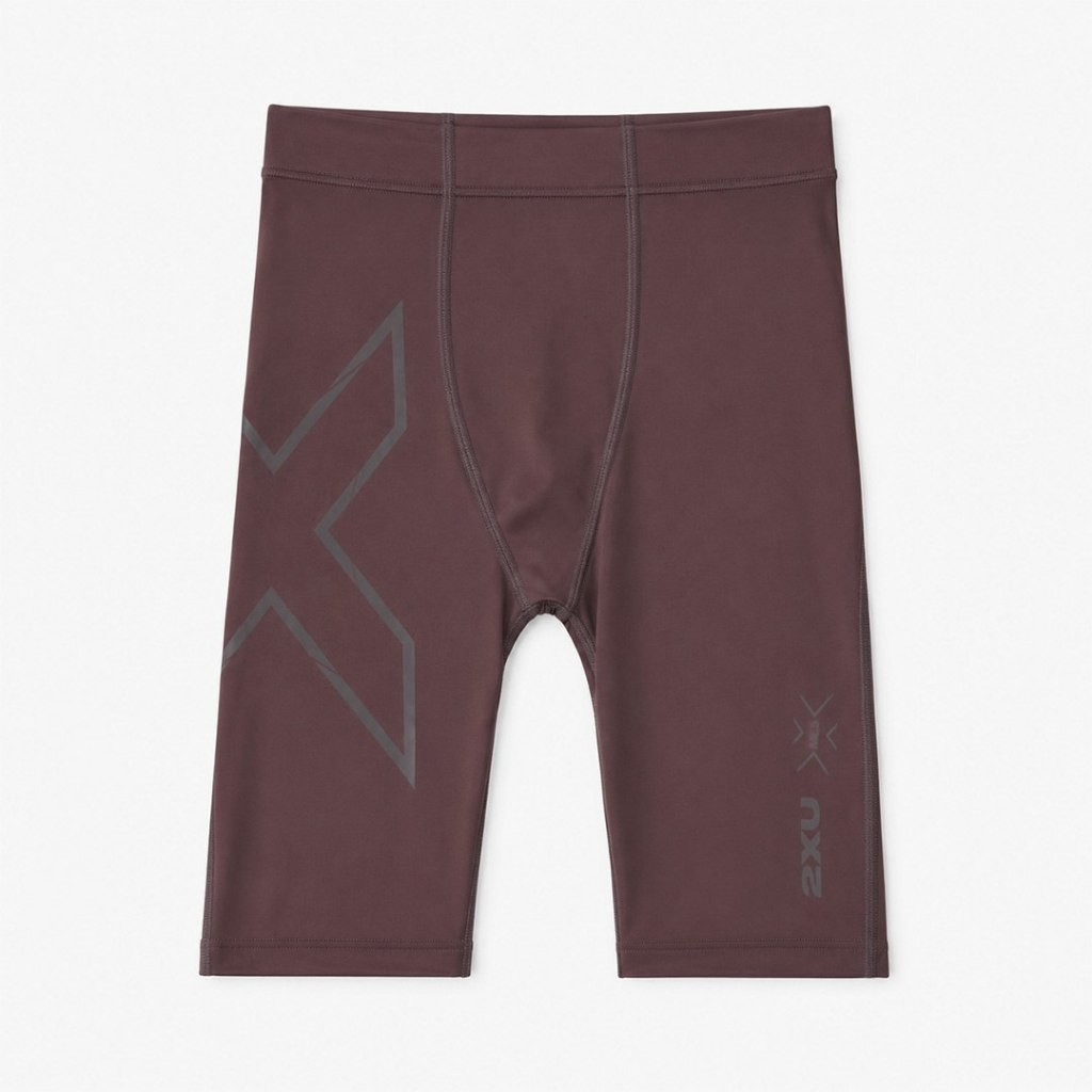 Celana 2XU LIGHT SPEED COMPRESSION BROWN SHORT PANTS 100% ORIGINAL