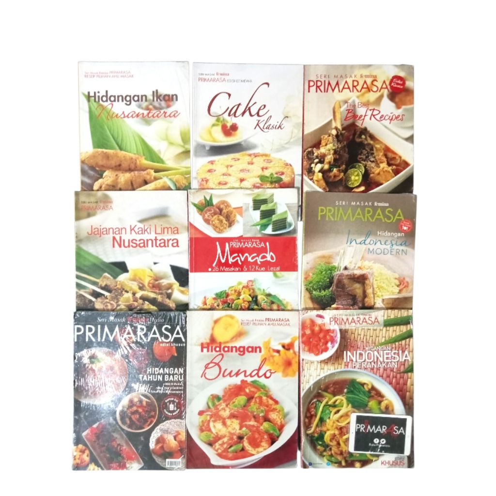 aneka buku resep : Primarasa