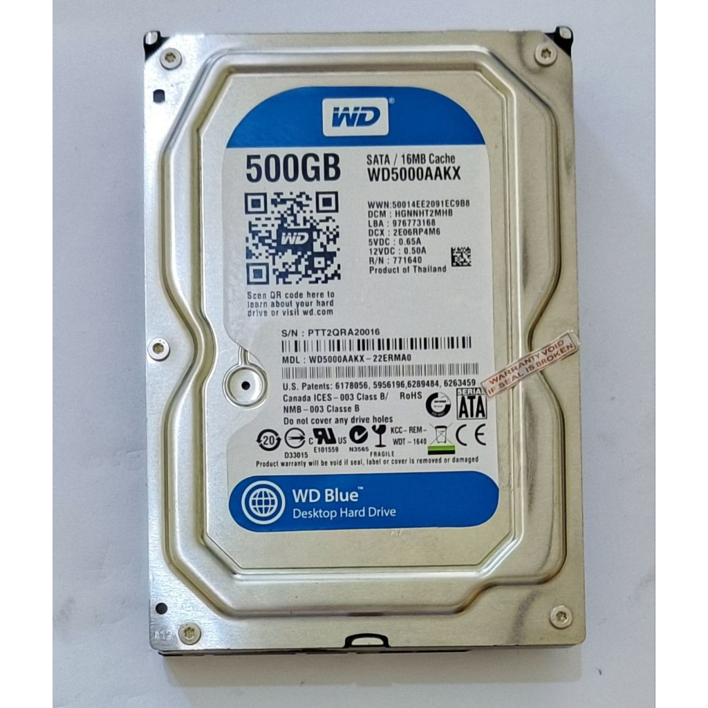 Hardisk Internal WD Blue 500GB SATA