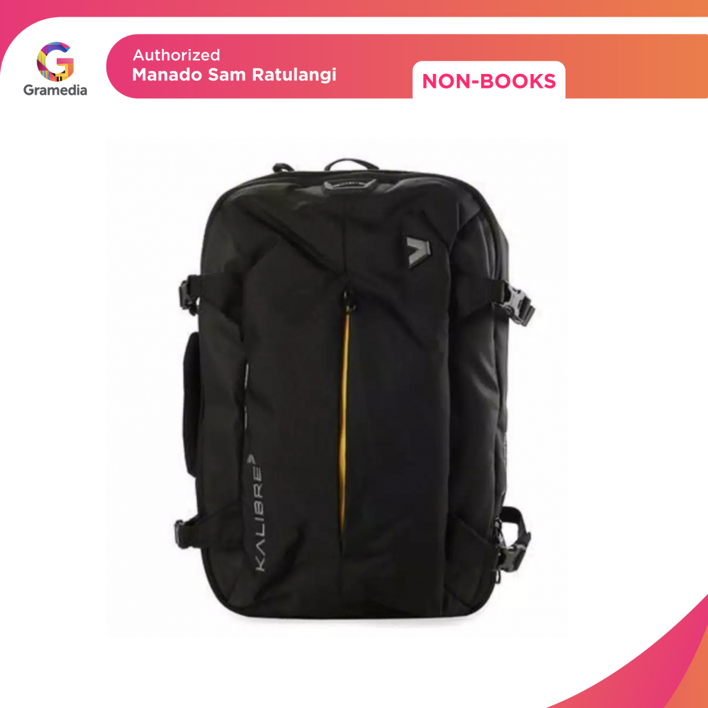 Gramedia Manado -  KALIBRE BACKPACK EXPLODER 20L BLACK