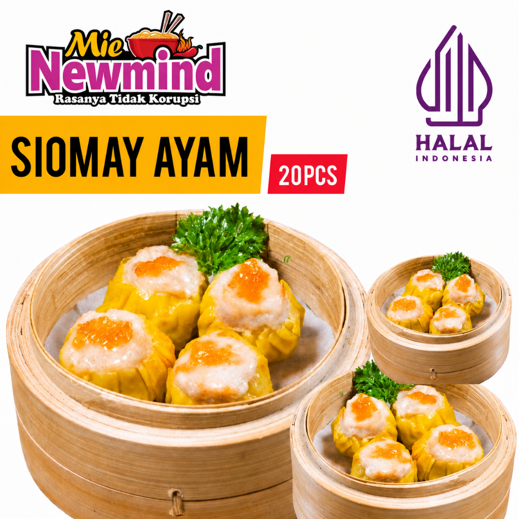 Siomay/Dimsum Ayam Mie Newmind Khusus Pulau Jawa