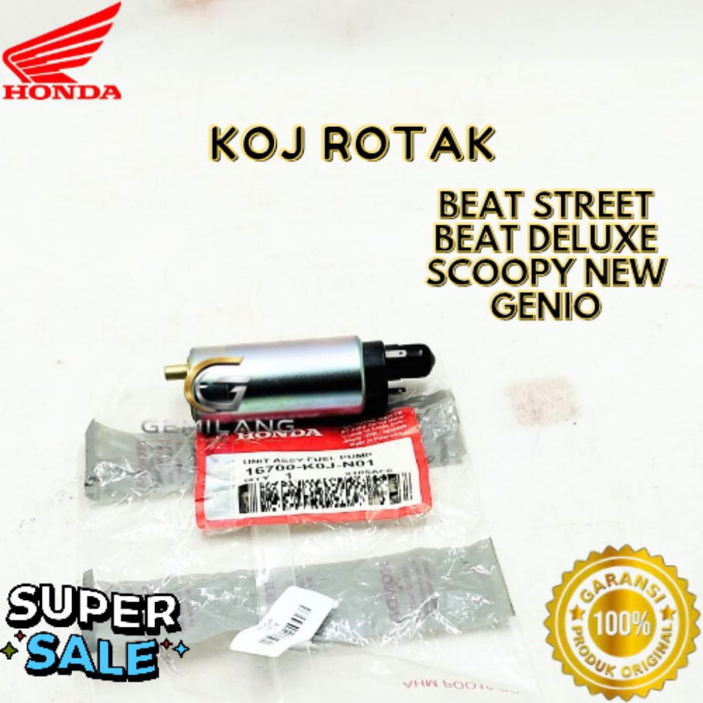 ROTAK KODE KOJ, ROTAK BEAR STREET, ROTAK BEAT DELUXE, ROTAK SCOOPY NEW, ROTAK GENIO