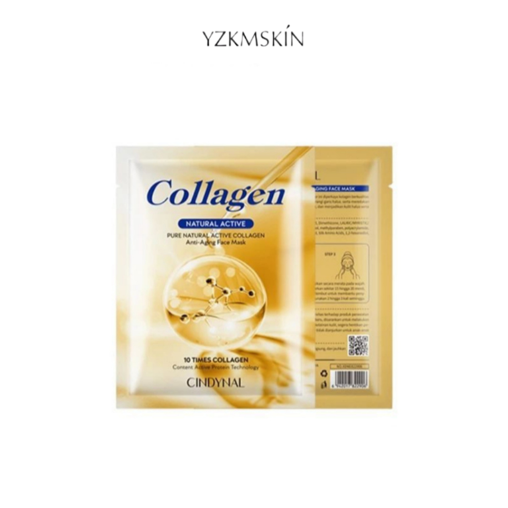 YZKMSKIN -  CINDYNAL Masker Lembar Wajah
