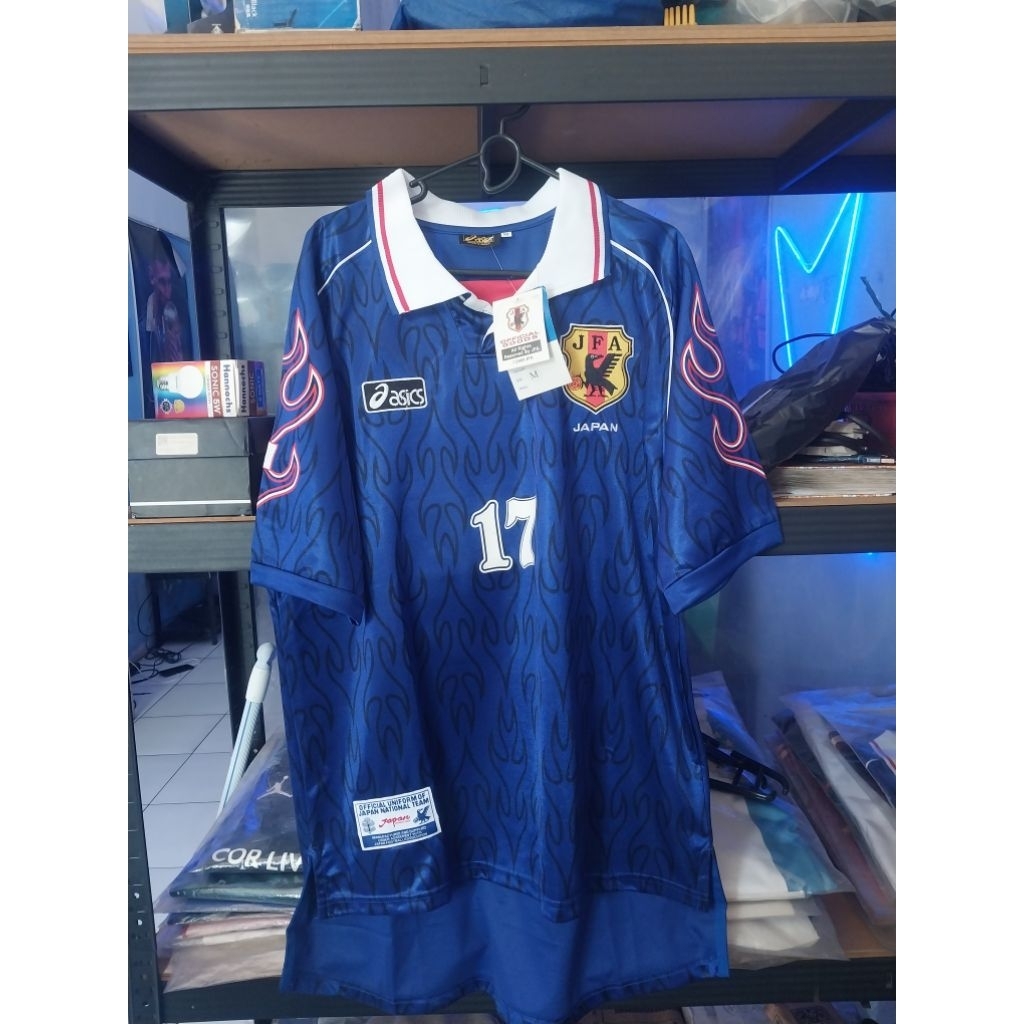 JERSEY RETRO JEPANG 1998+NAME SET