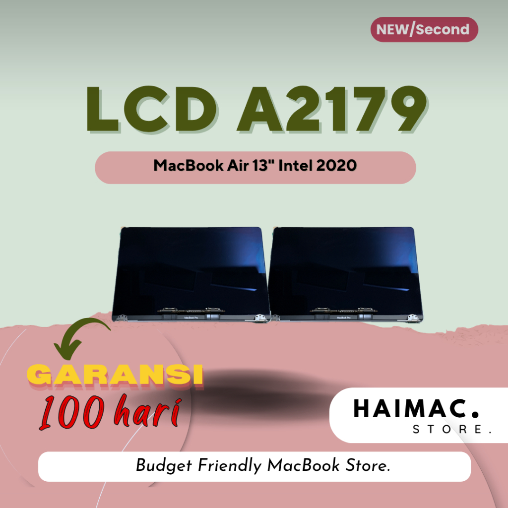 LCD A2179 - MacBook Air 13" 2020 LCD Panel || Original Second dan NEW