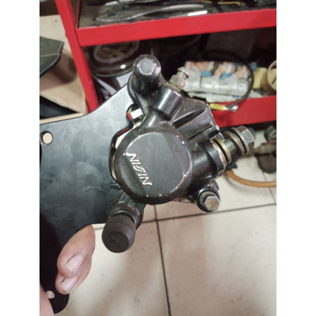 kaliper beat ori copotan+breket 300mm