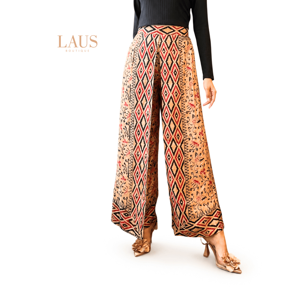 Lausboutique-Kulot Layer Viscose-Seri Mundu-Kulot Batik Wanita