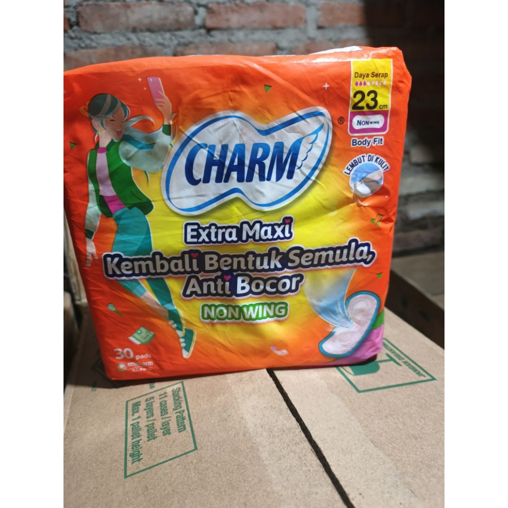 charm pembalut non wing isi30 23cm