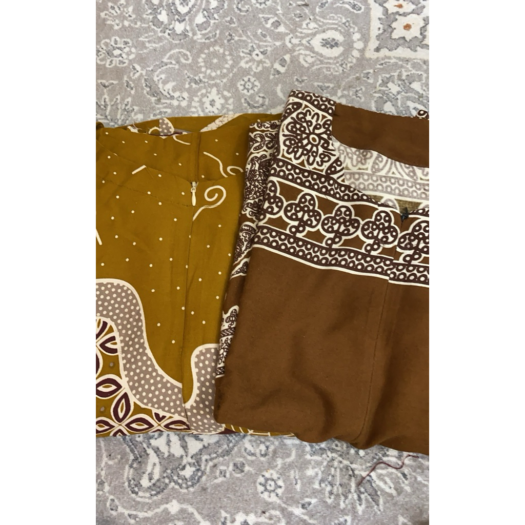 BUNDLING 2 DASTER FARA (NABILA MUSTARD + NANCY MAHOGANY) || BY CAMELLIA BOUTIQUE 99