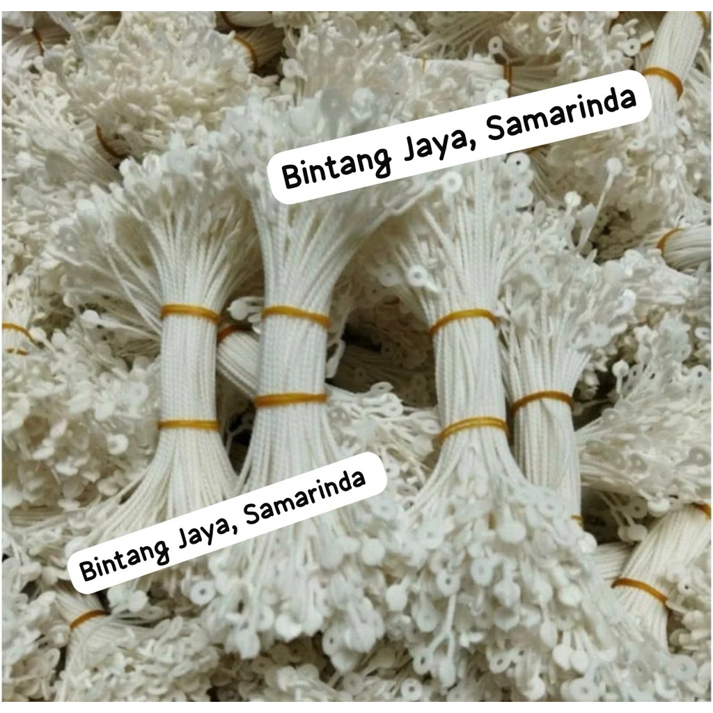 Tali plintir putih.