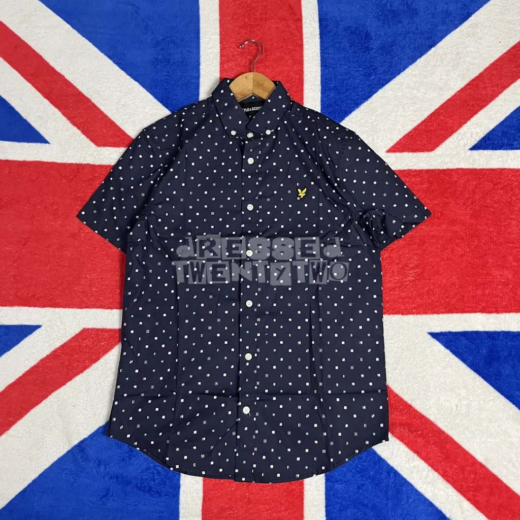 LYLE SCOTT GINGHAM SHIRTS PRINT BRAND NEW WITH TAG