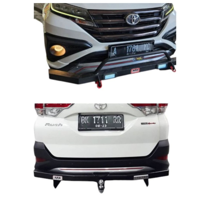 Paket Tanduk Depan+Towing ARB Belakang untuk Mobil ALL NEW RUSH / TERIOS