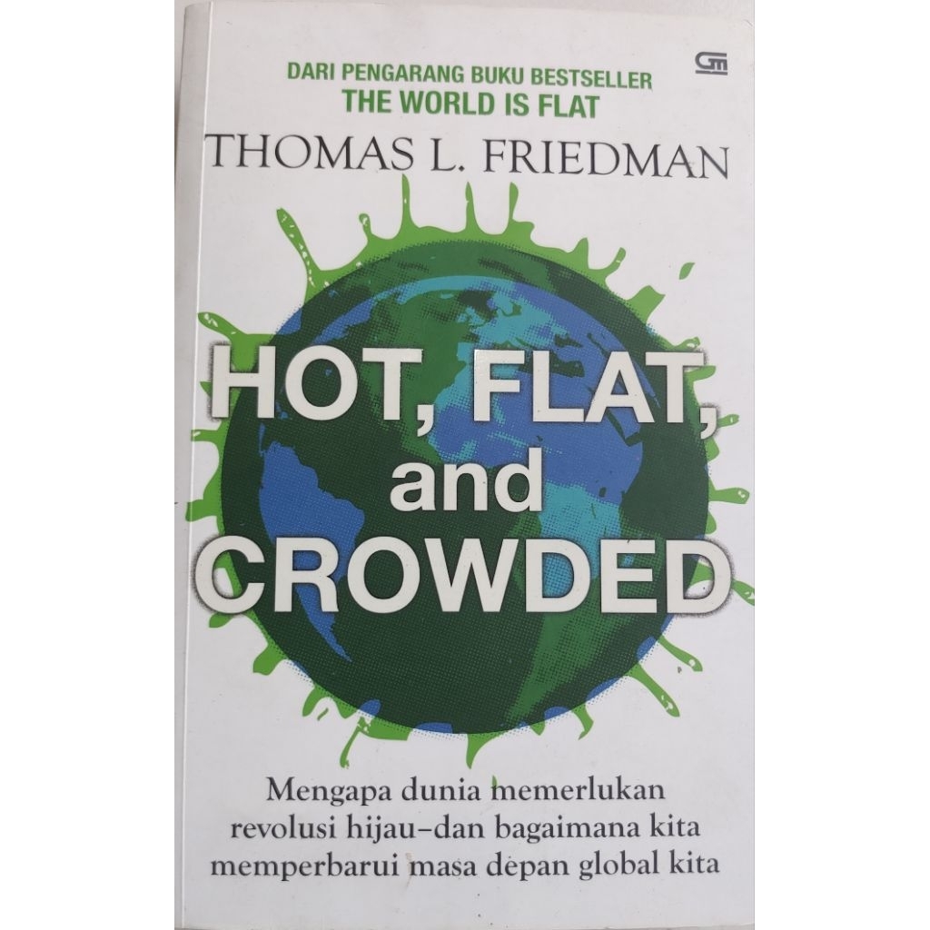 BUKU HOT FLAT AND CROWDED BEKAS ORIGINAL