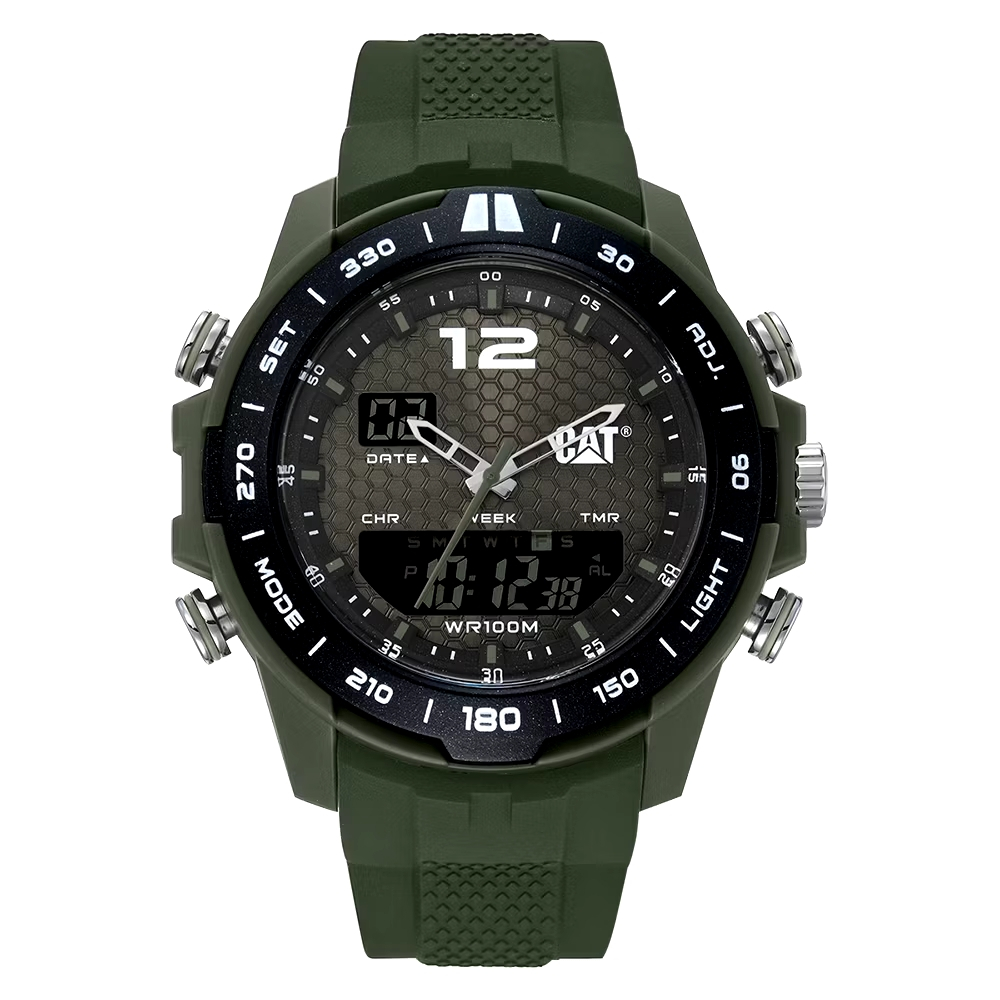 Original 100% Jam Tangan Pria CAT Horizon MH.135.23.131 Rubber Strap Garansi Resmi 2 Tahun