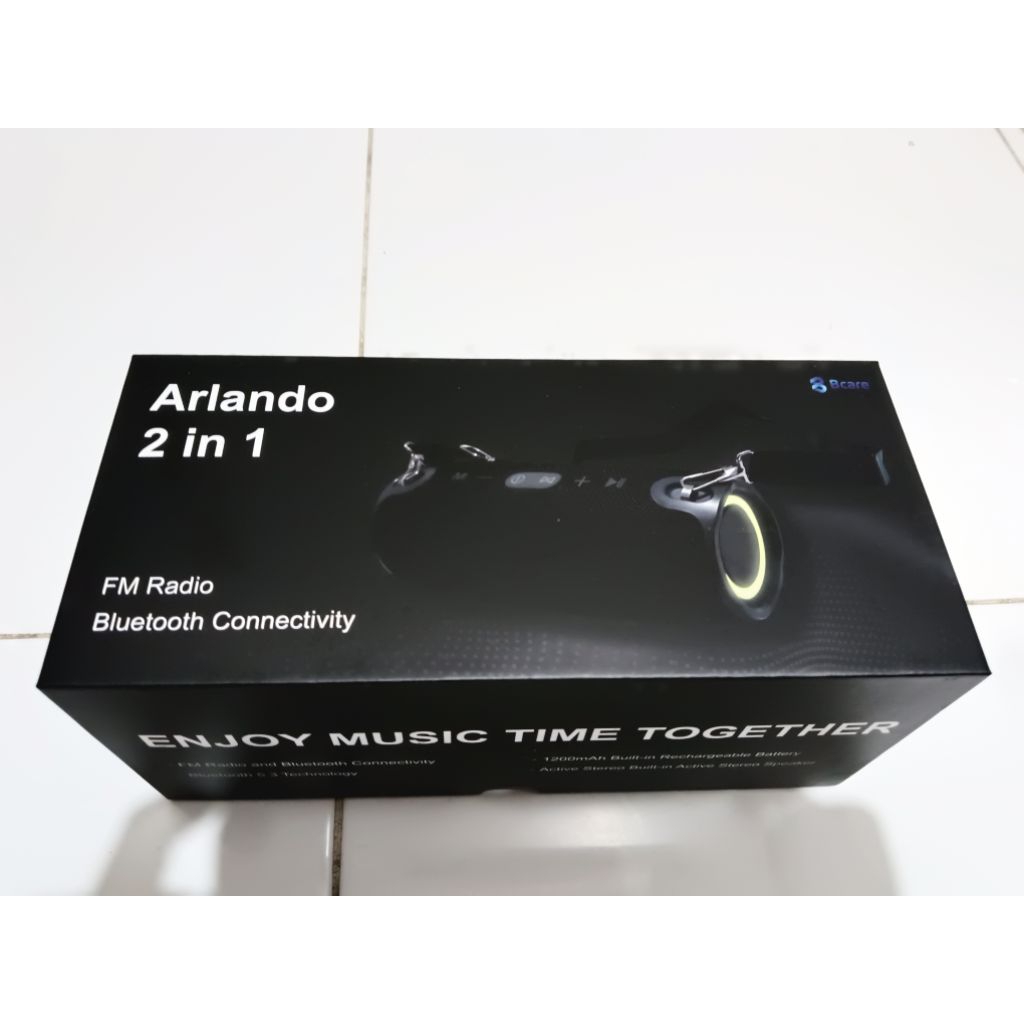 Speaker Bluetooth bcare Arlando 2 in 1