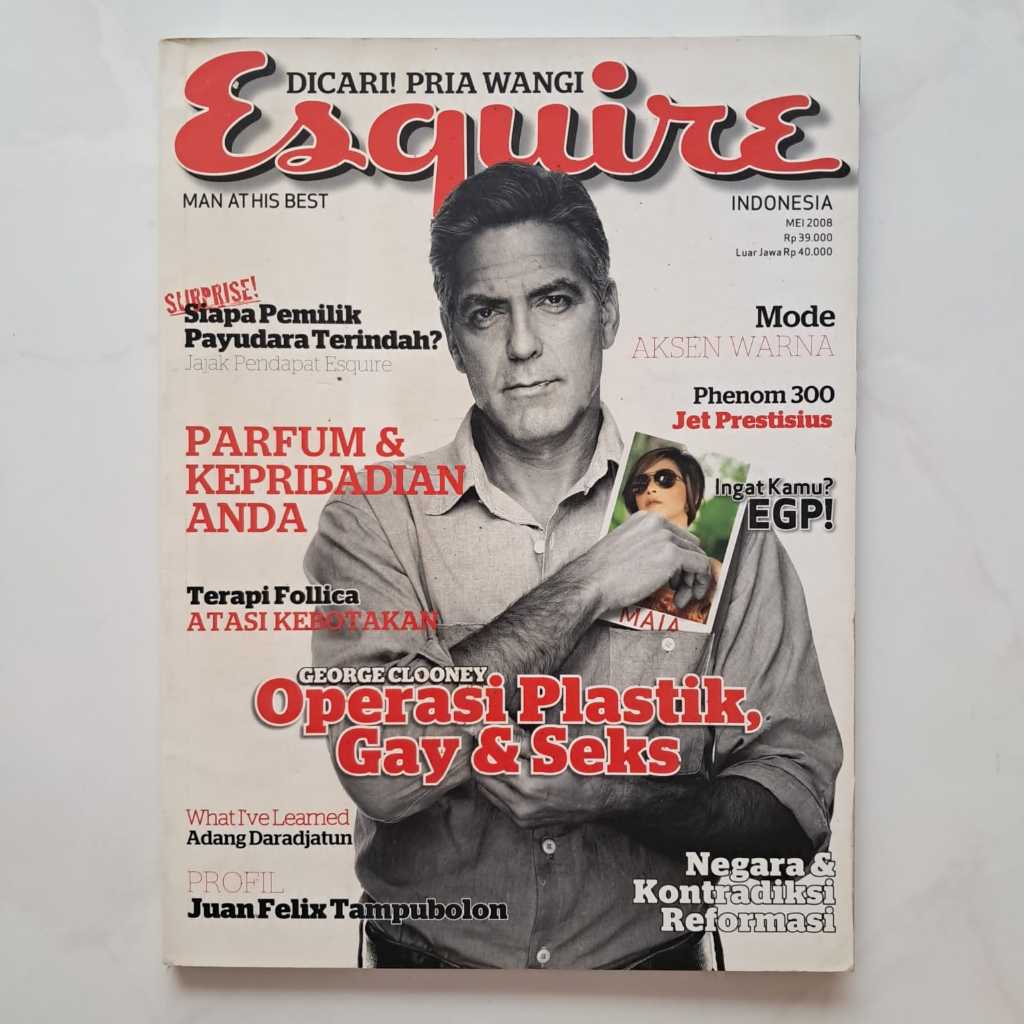 Majalah Esquire Indonesia edisi Mei 2008