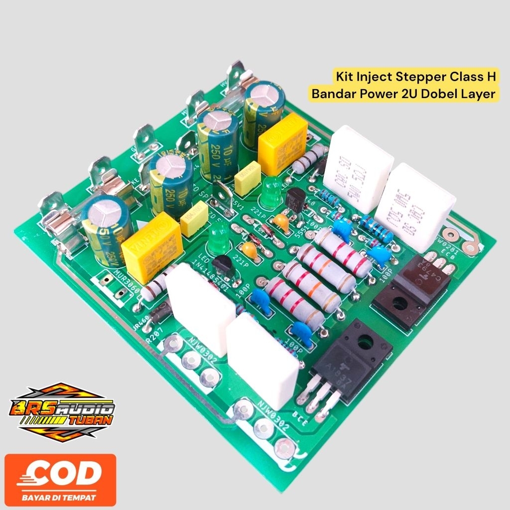 Kit Inject Stepper Class H Bandar Power 2U Dobel Layer