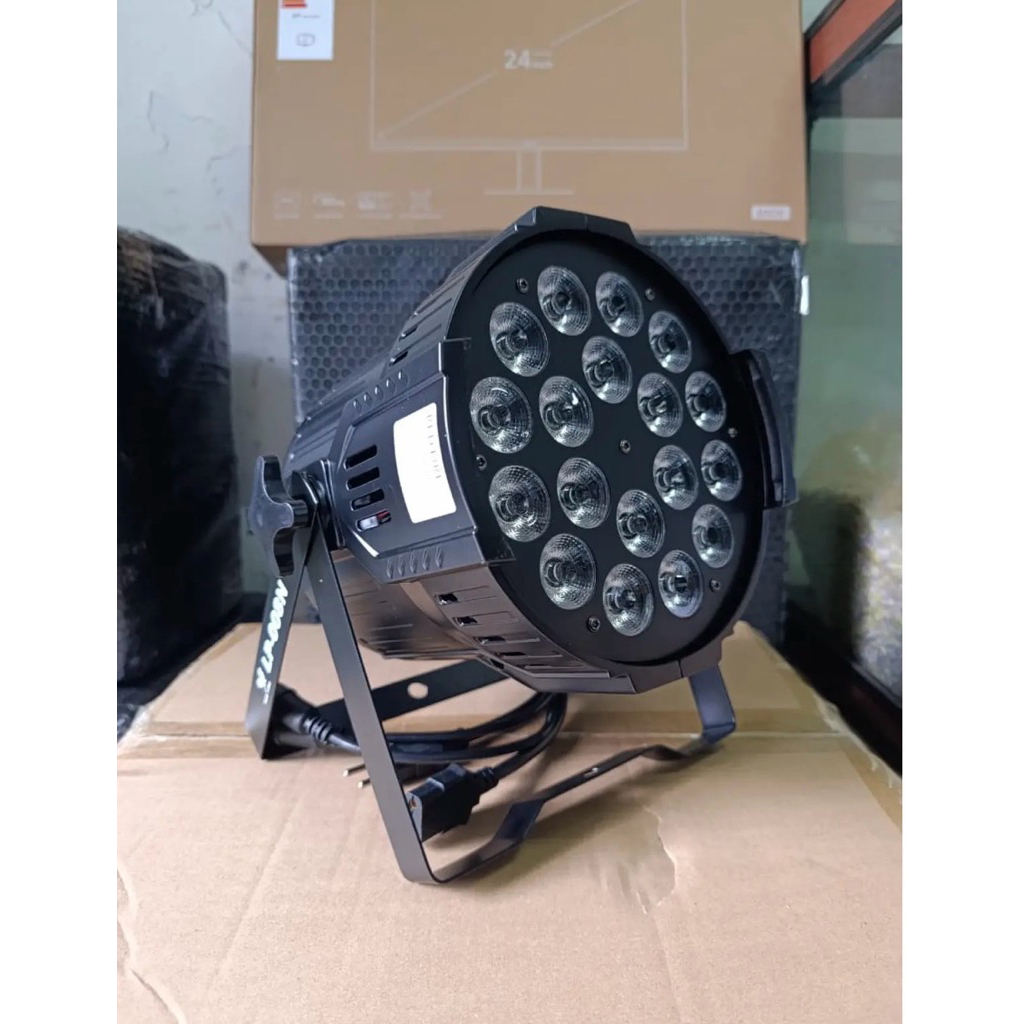Parled 18x10 watt RGBW fullcolor Redsun