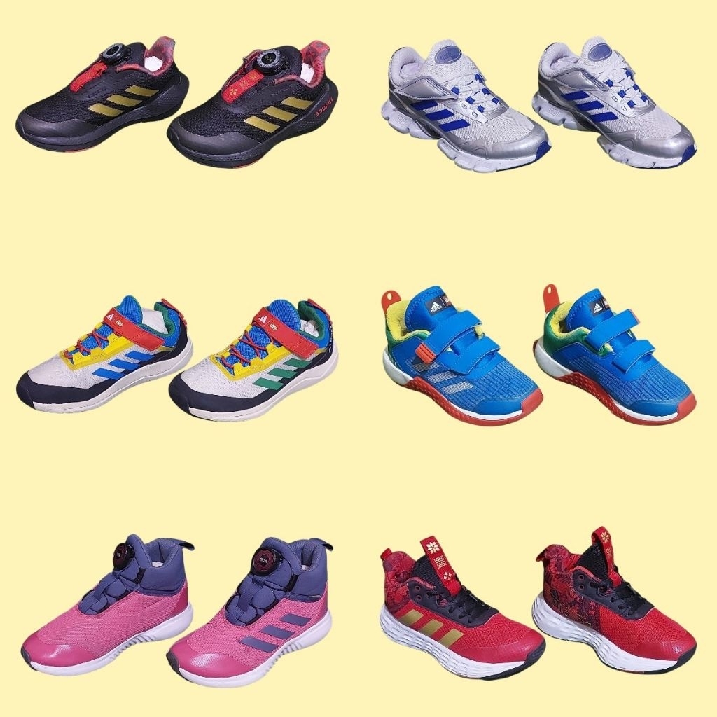 Sepatu Sneakers Adidas 0riginal Anak Casual Running Basket Push Bike Winter Boots Preloved/Second
