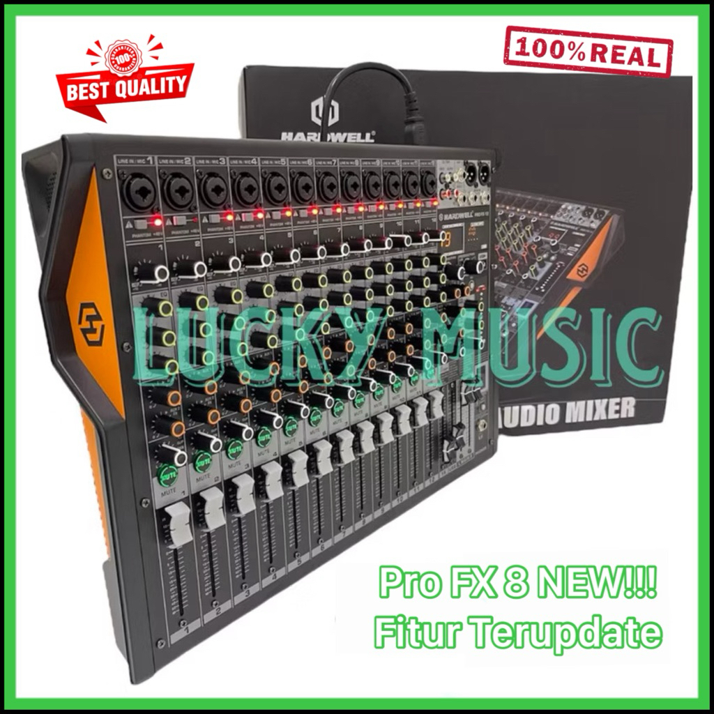 Mixer Hardwell PRO FX 8 / PRO FX 12 Original 8 channel mixer hardwel pro fx 8 pro fx 12 mixer pro fx
