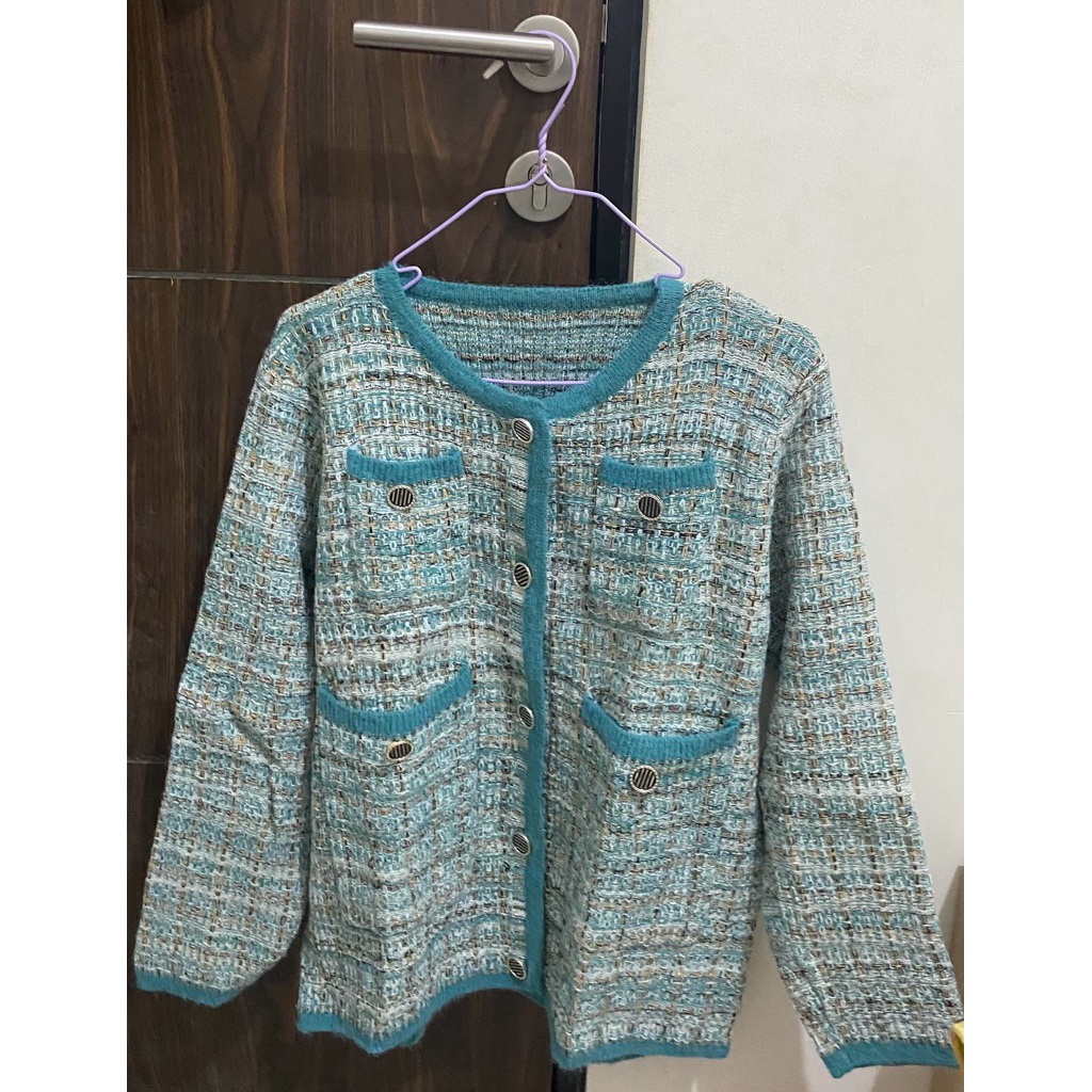 preloved cardigan tweed