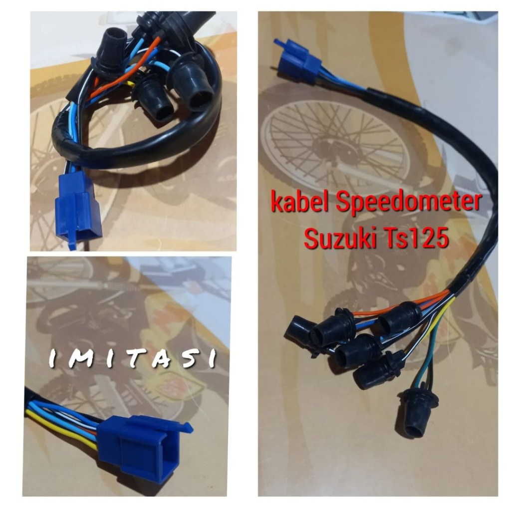 Soket kabel speedometer TS 125 kabel kilometer TS125 soket speedometer TS125 kabel body TS 125