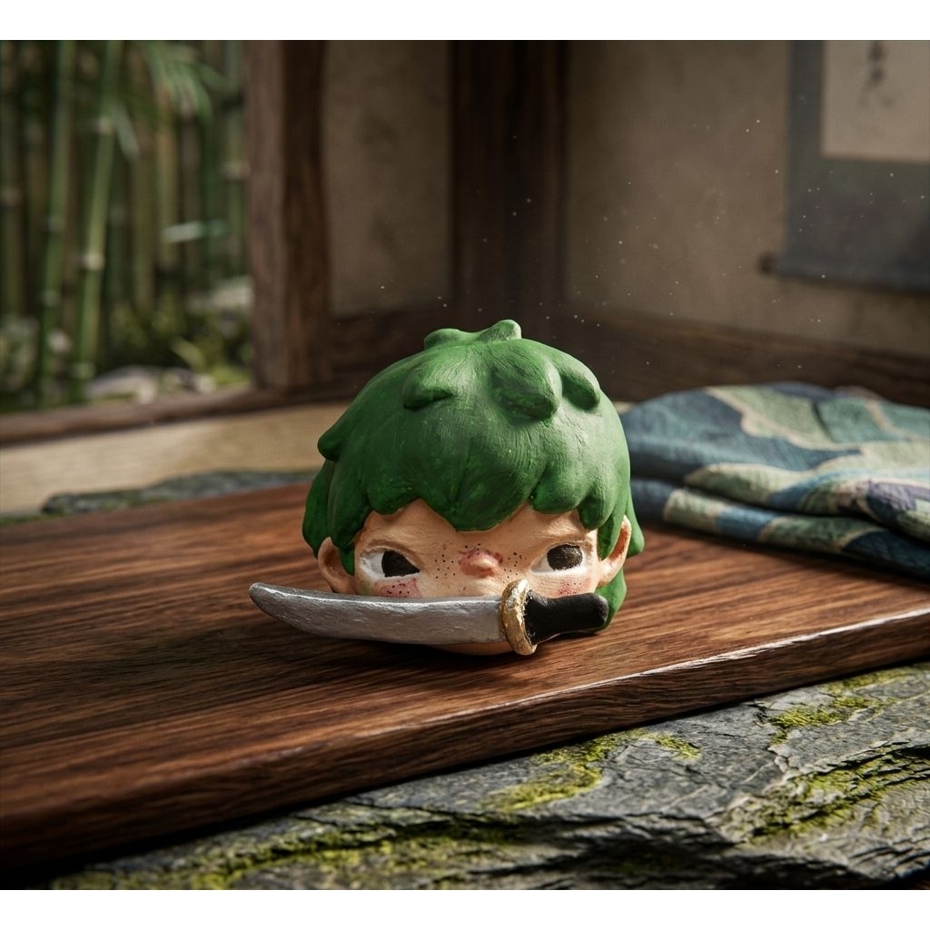 HIRONO || Keychain Clay Karakter Handmade