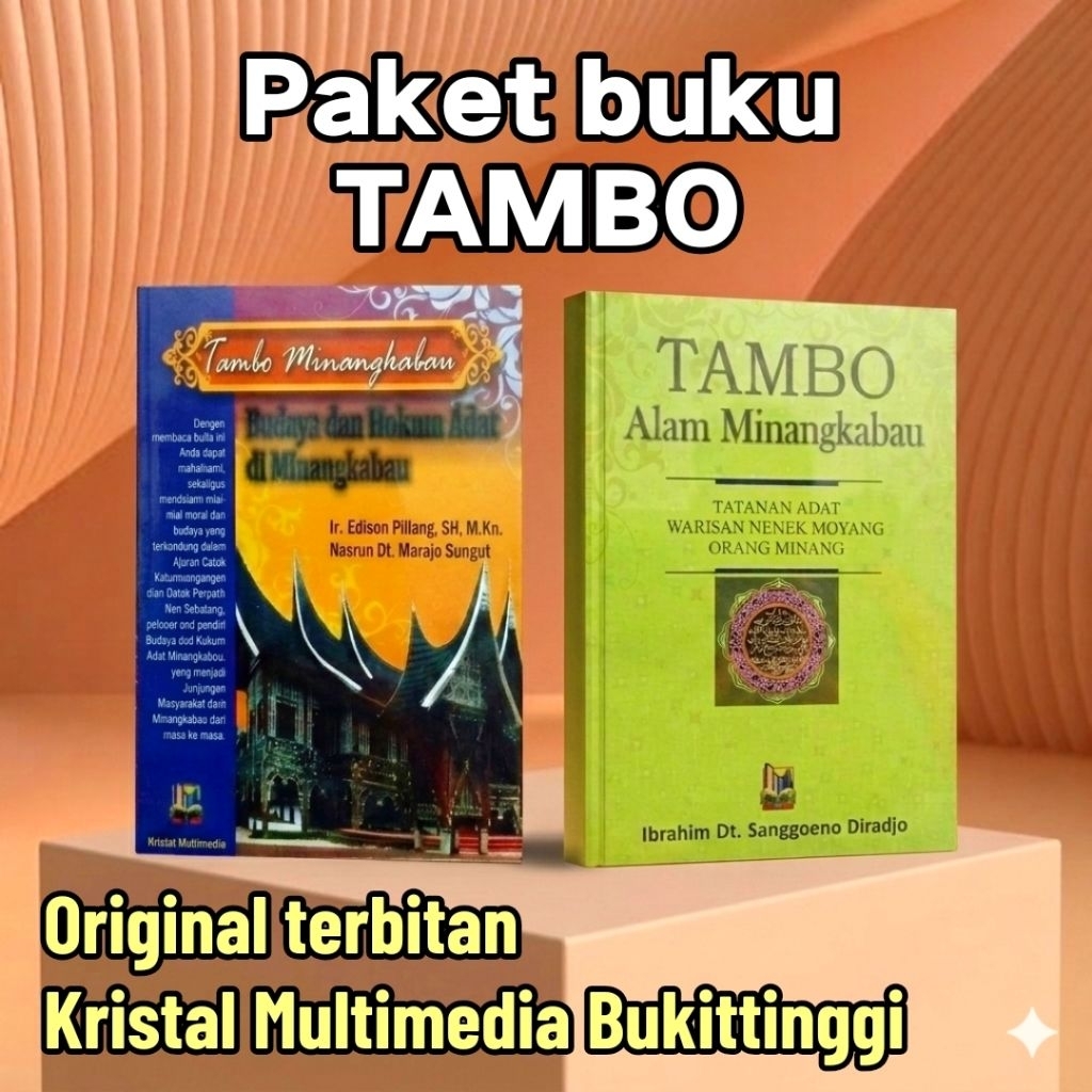 Paket buku TAMBO MINANGKABAU