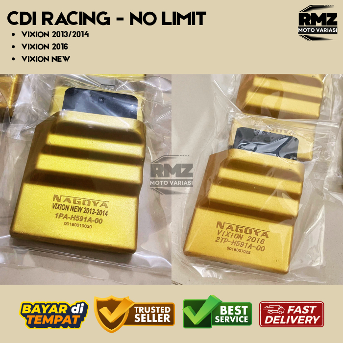 ECCU CDI RACING NO LIMIT BEAT FI VIXION MIO M3 MIO J | CDI Racing Pengapian Motor | CDI Unlimited RP