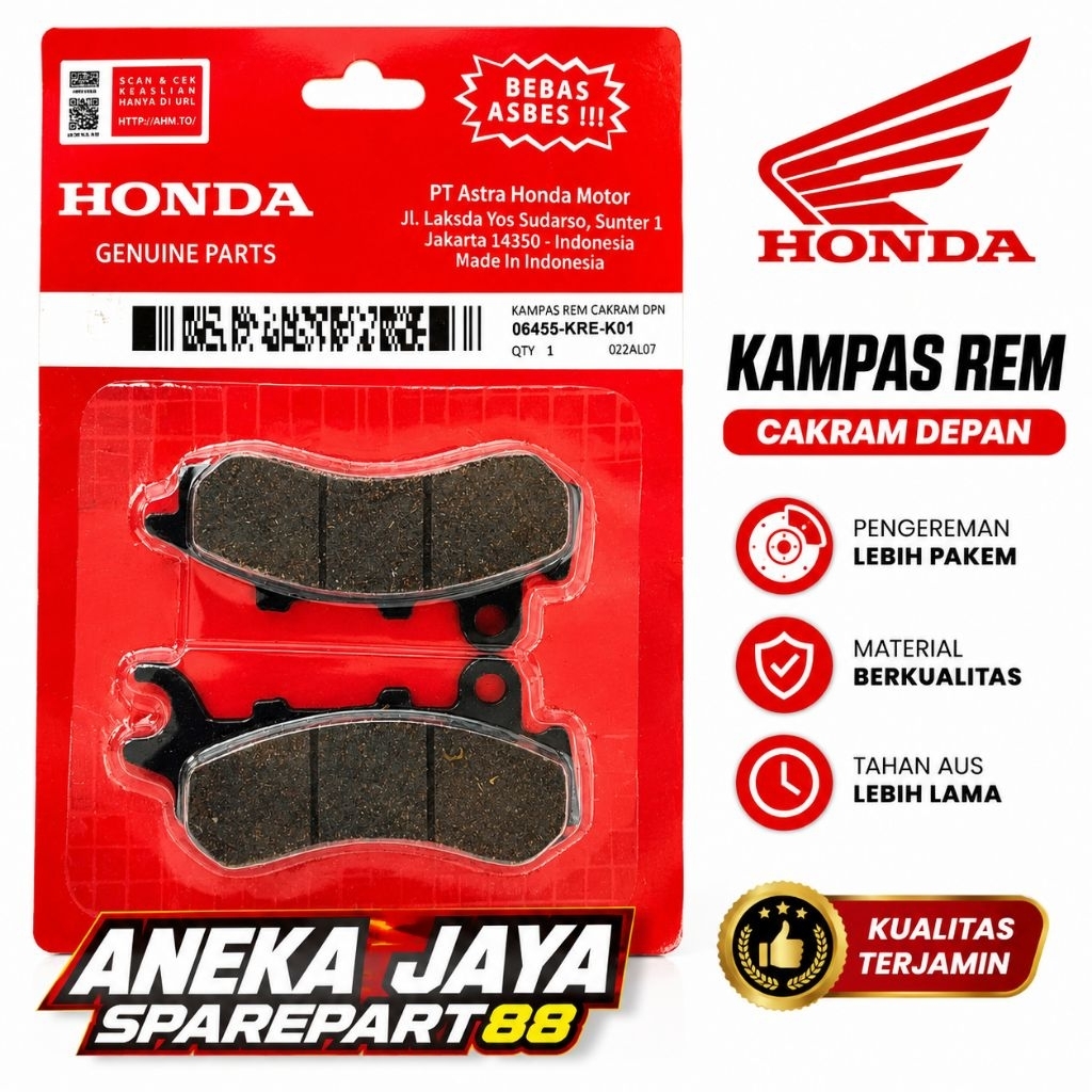 KAMPAS REM DEPAN PCX 150 ADV 150 DISPAS REM CAKRAM DEPAN PCX 150 ADV 150 HONDA KRE