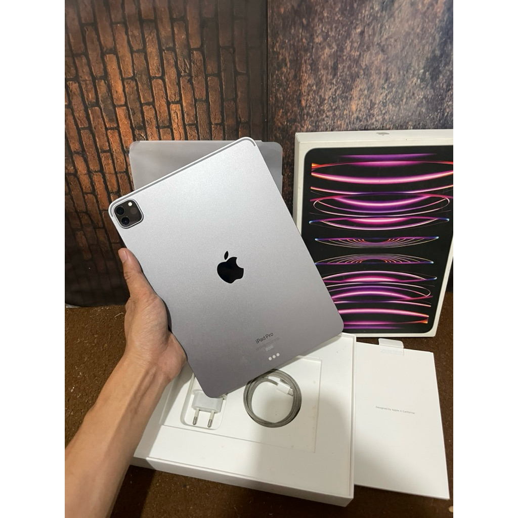 ipad Pro M2 Gen 4 256 iBox Second Like New Original Murah