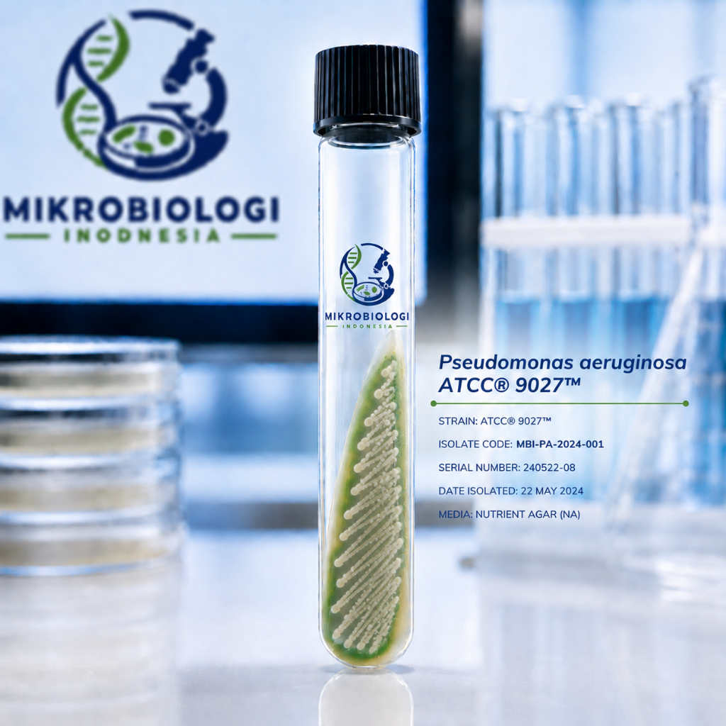ISOLAT BAKTERI Pseudomonas aeruginosa ATCC® 9027™ – Pure Culture Laboratory Grade